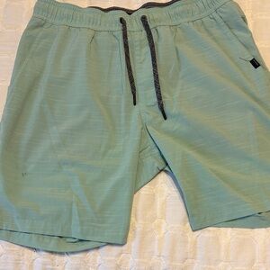 Rip Curl Black and Green Boardshorts